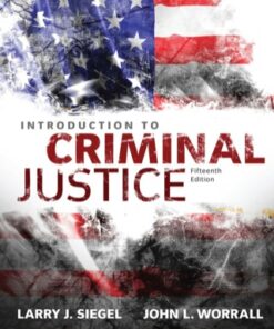 Introduction to Criminal Justice 15e 15th Edition - Original PDF