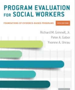 Program Evaluation for Social Workers: Foundations of Evidence-Based Programs 8th Edition - Original PDF