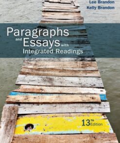 Paragraphs and Essays: With Integrated Readings 13th Edition - Original PDF