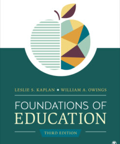 Foundations of Education 3rd Edition 3rd Edition - Original PDF