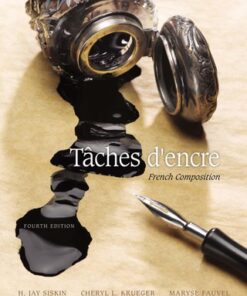 Taches d'encre: French Composition 4th Edition - Original PDF
