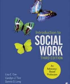 Introduction to Social Work: An Advocacy-Based Profession 3rd Edition - Original PDF