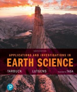 Applications and Investigations in Earth Science 9th Edition - Original PDF