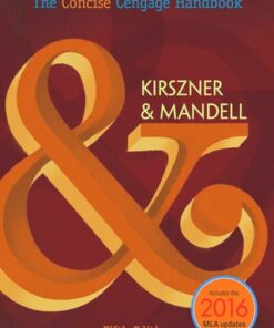 The Concise Cengage Handbook with APA Updates 5th Edition - Original PDF