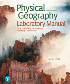 Physical Geography Laboratory Manual 13th Edition - Original PDF