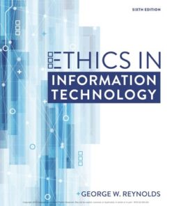 Ethics in Information Technology 6th Edition - Original PDF