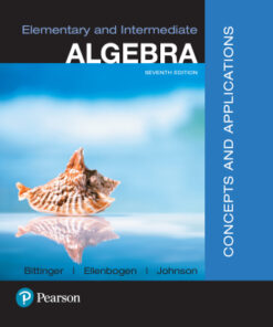 Elementary and Intermediate Algebra: Concepts and Applications 7th Edition - Original PDF