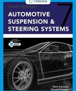 Today's Technician: Automotive Suspension & Steering Classroom Manual and Shop Manual 7th Edition - Original PDF