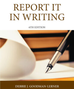 Report It in Writing 6th Edition 6th Edition - Original PDF