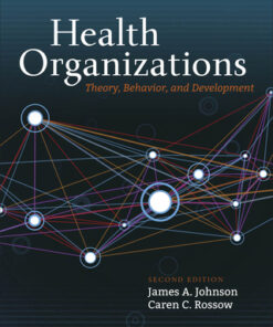 Health Organizations 2nd Edition by James A. Johnson - Original PDF
