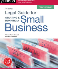 Legal Guide for Starting & Running a Small Business 17th Edition - Original PDF