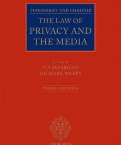 Tugendhat and Christie: The Law of Privacy and The Media 3rd Edition - Original PDF