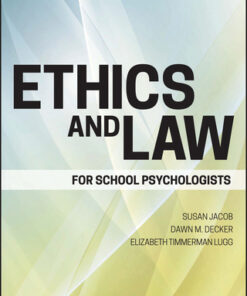 Ethics and Law for School Psychologists 7th Edition - Original PDF