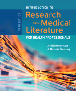 Introduction to Research and Medical Literature for Health Professionals 5th Edition - Original PDF