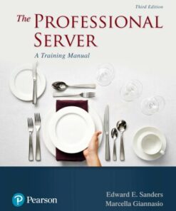 The Professional Server: A Training Manual 3rd Edition - Original PDF