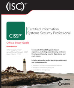 (ISC)2 CISSP Certified Information Systems Security Professional Official Study Guide 9th Edition - Original PDF