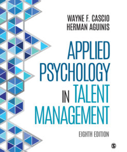 Applied Psychology in Talent Management 8th Edition - Original PDF