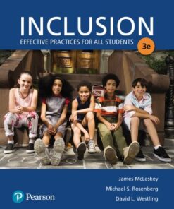 Inclusion: Effective Practices for All Students 3rd Edition - Original PDF