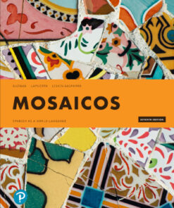 Mosaicos: Spanish as a World Language 7th Edition - Original PDF