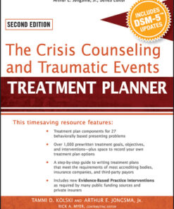 The Crisis Counseling and Traumatic Events Treatment Planner, with DSM-5 Updates 2nd Edition - Original PDF