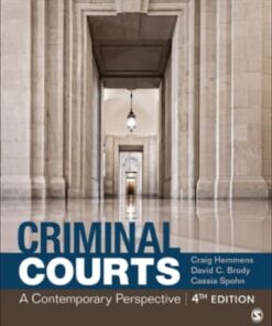 Criminal Courts: A Contemporary Perspective 4th edition - Original PDF