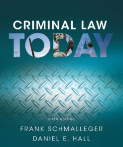 Criminal Law Today 6th Edition - Original PDF