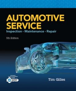 Automotive Service: Inspection, Maintenance, Repair 5th Edition - Original PDF
