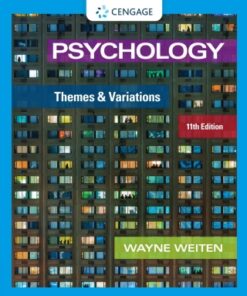 Psychology: Themes and Variations 11th Edition - Original PDF