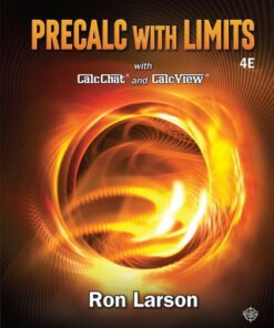 Precalculus with Limits 4th Edition - Original PDF