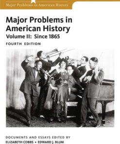 Major Problems in American History, Volume II 4th Edition - Original PDF