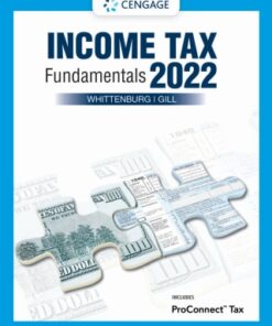 Income Tax Fundamentals 2022 40th Edition - Original PDF