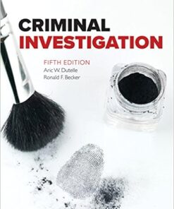 Criminal Investigation 5th Edition - Original PDF