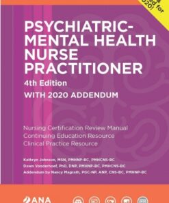 Psychiatric-Mental Health Nurse Practitioner Review and Resource Manual 4th Edition - Original PDF