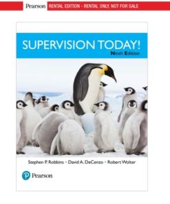 Supervision Today! 9th Edition - Original PDF
