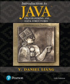 Introduction to Java Programming and Data Structures, Comprehensive Version 11th Edition - Original PDF