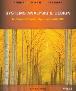 Systems Analysis and Design: An Object Oriented Approach with UML 5th Edition - Original PDF