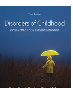 Disorders of Childhood: Development and Psychopathology 3rd Edition - Original PDF