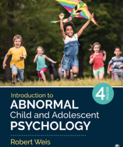 Introduction to Abnormal Child and Adolescent Psychology 4th Edition - Original PDF