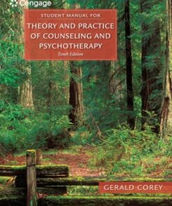 Student Manual for Theory and Practice of Counseling and Psychotherapy 10th Edition - Original PDF