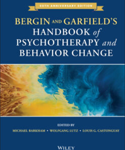 Bergin and Garfield's Handbook of Psychotherapy and Behavior Change 7th Edition - Original PDF