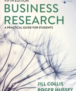 Business Research: A Practical Guide for Students 5th Edition - Original PDF