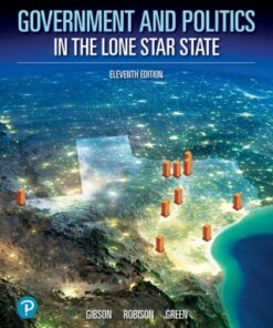 Government and Politics in the Lone Star State 11th Edition - Original PDF