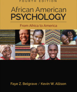 African American Psychology: From Africa to America 4th Edition - Original PDF
