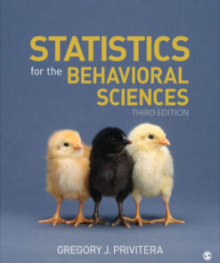 Statistics for the Behavioral Sciences 3rd Edition - Original PDF