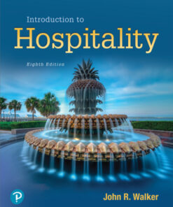Introduction to Hospitality 8th Edition - Original PDF