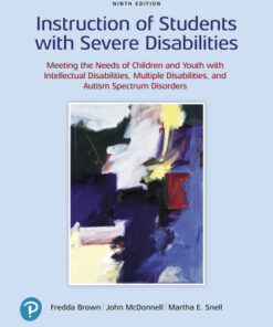 Instruction of Students with Severe Disabilities 9th Edition - Original PDF
