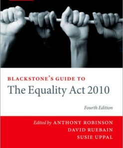 Blackstone's Guide to the Equality Act 2010 4th Edition - Original PDF