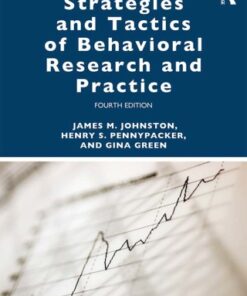 Strategies and Tactics of Behavioral Research and Practice 4th Edition - Original PDF