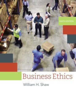 Business Ethics: A Textbook with Cases 9th Edition - Original PDF