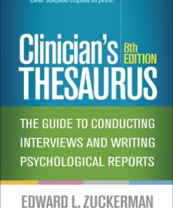 Clinician's Thesaurus, The Guide to Conducting Interviews and Writing Psychological Reports 8th Edition - Original PDF